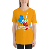 Motivational T-Shirt " I AM INSIGHT" Law of Affirmation Short-Sleeve Unisex T-Shirt