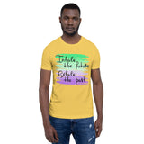 Motivational  T-Shirt "Inhale Future" Inspiring Law of Affirmation Short-Sleeve Unisex T-Shirt