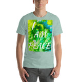 Motivational  T-Shirt "I AM PEACE" customized Law of Affirmation Short-Sleeve Unisex T-Shirt