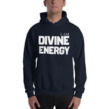 Motivational  Hoodie " I AM DIVINE ENERGY"  Inspiring Law of Affirmation Unisex Hoodie