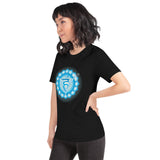 Chakra T-Shirt "OM CHAKRA" Meditational Healing Short-Sleeve Unisex T-Shirt