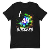 Motivational T-Shirt " I AM SUCCESS" Positive Law of affirmation Short-Sleeve Unisex T-Shirt