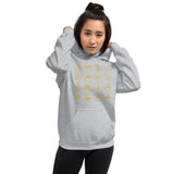 Chakra Unisex Hoodie "Golden Chakra"  customized Chakra life  Unisex Hoodie