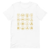 Chakra Unisex T-Shirt "CHAKRA Symbol" Short-Sleeve Healing Unisex T-Shirt