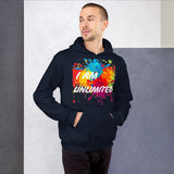 Motivational  Hoodie " I AM UNLIMITED" Inspiring Law of Affirmation Unisex Hoodie
