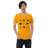 Chakra Unisex T-Shirt "CHAKRA Symbol " Healing Meditation Short-Sleeve Unisex T-Shirt