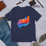 Unisex T-Shirt "Cosmic Power" Positive Motivational  Short-Sleeve Unisex T-Shirt