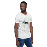 Motivational T-Shirt "Be A voice Not an Echo" Law of Affirmation Short-Sleeve Unisex T-Shirt