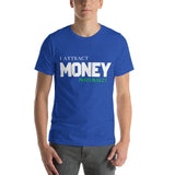 Motivational T-Shirt "I Attract Money Naturally" Law of Affirmation Unisex T-Shirt