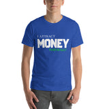 Motivational T-Shirt "I Attract Money Naturally" Law of Affirmation Unisex T-Shirt