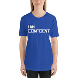 Motivational Unisex T-Shirt "I AM CONFIDENT"  Law of Affirmation Unisex T-Shirt