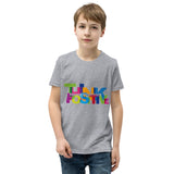 Motivational T-Shirt "THINK POSITIVE" Inspiring Law of Affirmation Youth Short Sleeve Unisex T-Shirt