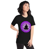 Chakra Unisex T-Shirt "Crown Chakra " Symbol Short-Sleeve Unisex T-Shirt