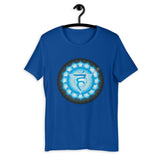 Chakra T-Shirt "OM CHAKRA" Meditational Healing Short-Sleeve Unisex T-Shirt