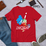 Motivational T-Shirt " I AM INSIGHT" Law of Affirmation Short-Sleeve Unisex T-Shirt