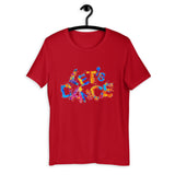 Motivational T-Shirt "LET'S DANCE" Positive inspirational Short-Sleeve Unisex T-Shirt