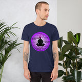 Chakra Unisex T-Shirt "Crown Chakra " Symbol Short-Sleeve Unisex T-Shirt