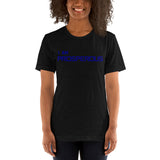 Motivational Unisex T-Shirt "I AM PROSPEROUS" Law of Attraction Short-Sleeve Unisex T-Shirt