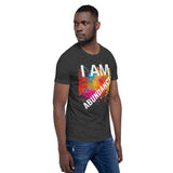 Motivational Unisex T-Shirt "I AM ABUNDANCE"   Inspiring Unisex T-Shirt