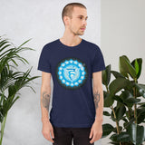 Chakra T-Shirt "OM CHAKRA" Meditational Healing Short-Sleeve Unisex T-Shirt