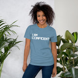 Motivational Unisex T-Shirt "I AM CONFIDENT"  Law of Affirmation Unisex T-Shirt