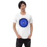 Chakra T-Shirt "Language of OM" Healing Spiritual meditation Short-Sleeve Unisex T-Shirt