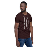 Motivational Unisex T-Shirt "Hope is a gift of God" God Faith  Short-Sleeve Unisex T-Shirt