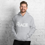 Motivational Unisex Hoodie "I AM PEACE" Law of Attraction Unisex Hoodie