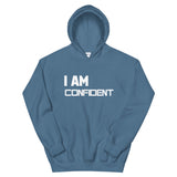 Motivational Hoodie " I AM CONFIDENT"   Inspiring Law of Affirmation Unisex Hoodie