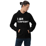 Motivational Hoodie " I AM CONFIDENT"   Inspiring Law of Affirmation Unisex Hoodie