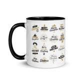 Christmas Gift Mug customized Ceramic Coffee Mug with Color Inside