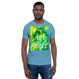 Motivational  T-Shirt "I AM PEACE" customized Law of Affirmation Short-Sleeve Unisex T-Shirt