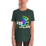Motivational T-Shirt "YES I CAN"  Law of Affirmation Inspiring  Youth Short Sleeve Unisex T-Shirt