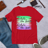 Motivational  T-Shirt "Inhale Future" Inspiring Law of Affirmation Short-Sleeve Unisex T-Shirt