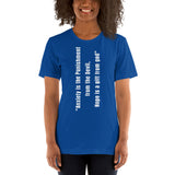 Motivational Unisex T-Shirt "Hope is a gift of God" God Faith  Short-Sleeve Unisex T-Shirt