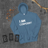 Motivational Hoodie " I AM CONFIDENT"   Inspiring Law of Affirmation Unisex Hoodie