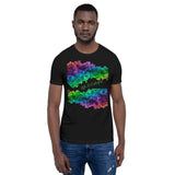 Motivational  T-Shirt "Life Is Colorful" Positive Inspiring Short-Sleeve Unisex T-Shirt