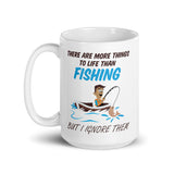 Funny Fishing Mug "I LOVE FISHING" Customized Coffee Mug best gift for Fishing Lover