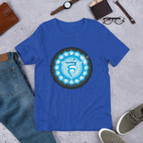 Chakra T-Shirt "OM Cosmic Energy" Spiritual Healing  Short-Sleeve Unisex T-Shirt