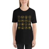 Chakra Unisex T-Shirt "CHAKRA Symbol" Short-Sleeve Healing Unisex T-Shirt