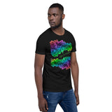 Motivational  T-Shirt "Life Is Colorful" Positive Inspiring Short-Sleeve Unisex T-Shirt