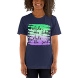 Motivational Unisex T-Shirt "INHALE FUTURE" Law of Affirmation Short-Sleeve Unisex T-Shirt