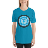 Chakra T-Shirt "OM CHAKRA" Meditational Healing Short-Sleeve Unisex T-Shirt