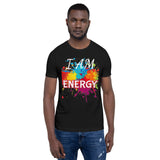 Motivational T-Shirt " I AM ENERGY"  Law of Affirmation Short-Sleeve Unisex T-Shirt
