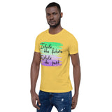 Motivational  T-Shirt "Inhale Future" Inspiring Law of Affirmation Short-Sleeve Unisex T-Shirt