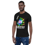 Motivational T-Shirt " I AM SUCCESS" Positive Law of affirmation Short-Sleeve Unisex T-Shirt