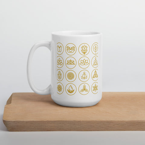 Chakra Symbol Coffee Mug,