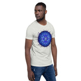 Chakra T-Shirt "Language of OM" Healing Spiritual meditation Short-Sleeve Unisex T-Shirt
