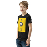 Motivational Youth T-Shirt "Rise & Shine" Positive Inspiring Unisex Youth Short Sleeve T-Shirt