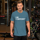 Motivational Unisex T-Shirt "I AM CONFIDENT"  Law of Affirmation Unisex T-Shirt